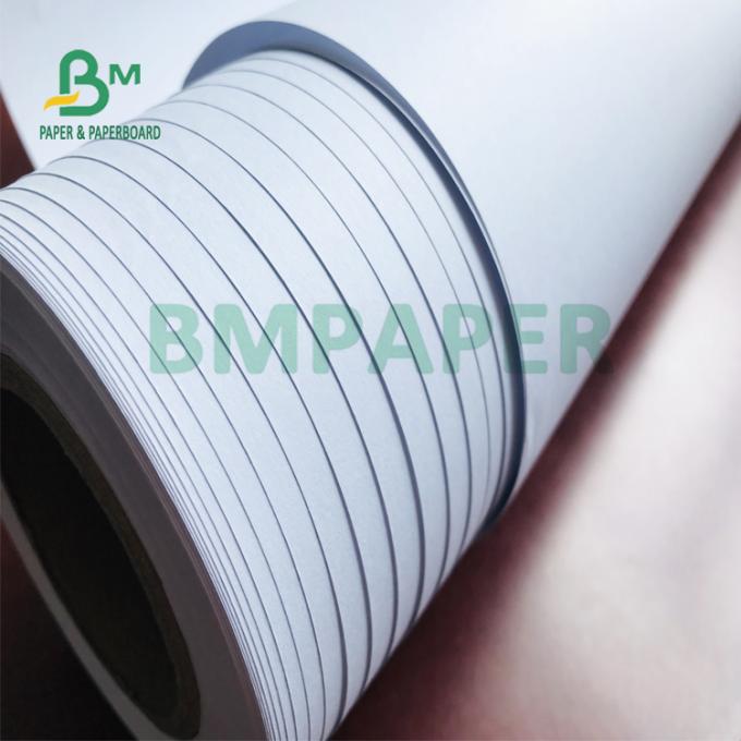 Wall Inject Paper 20LB Durable Inkjet Bond Paper Rolls For Mechanical Drafting 24