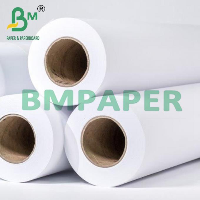 36“ x 150' Plotter Paper 20LB Uncoated 96 Bright White For Engineers