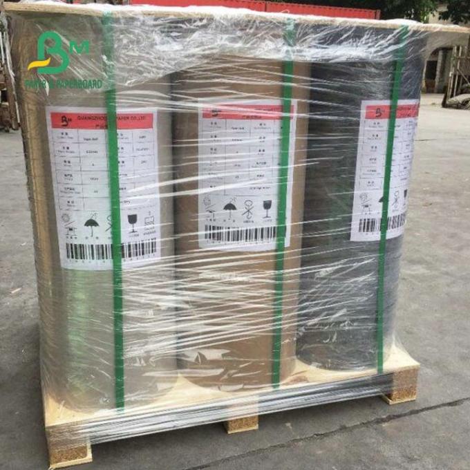 Tear Resistance Sewable 0.55mm 0.35mm Washable Kraft Paper Roll 1