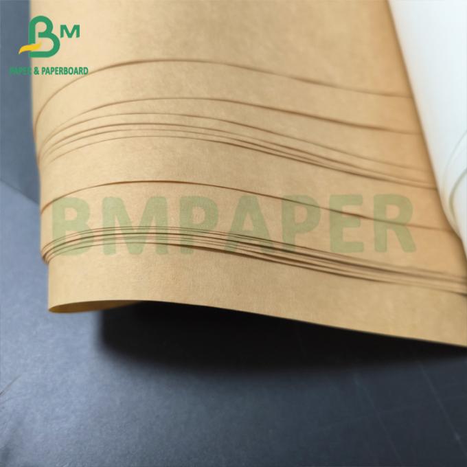 Extensible Paper 25kg - 50kg Cement Packaging Kraft Paper Brown White Extensible Bags Paper