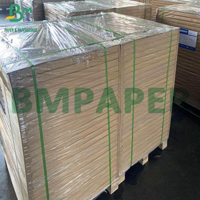 70g+10g PE One Side Laminated Greaseproof Unbleached Kraft Paper