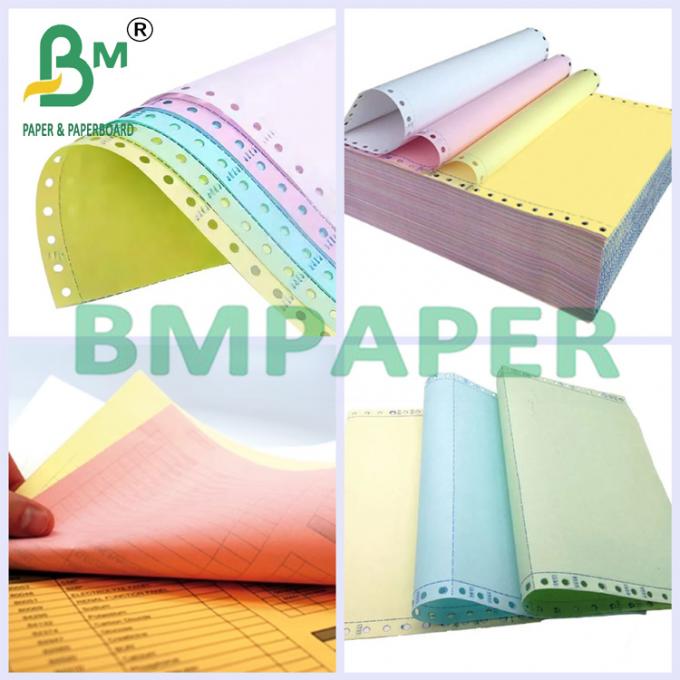 50gsm 60gsm Clear Printing CFB CF CB Carbonless NCR Paper For Receipt Bill