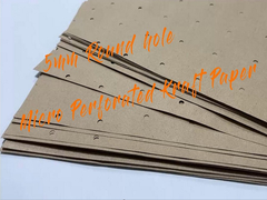 80grs Flat Micro Perforated Kraft Paper In 60