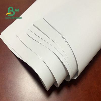 Smooth Surface White Bond Paper Roll Brightness Offset Uncoated 60g 80g For Notepad