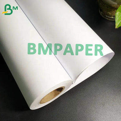 80gsm White Bond Plotter Paper Roll For CAD Printers 50m 100m 150m Length