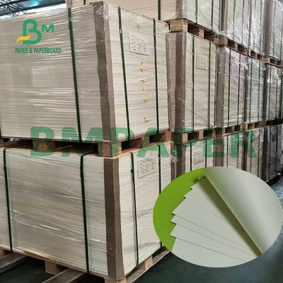 Natural White Cup Stock Paper Board 180g One Side PE Coated Smooth Surface