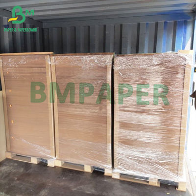 Recycled Fiber Kraft Liner Board High Bursting Strength 120gsm 150gsm