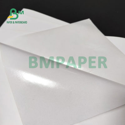 80gsm Semi Glossy Adhesive Sticker Paper , Self Adhesive Thermal Paper For Medicine Label