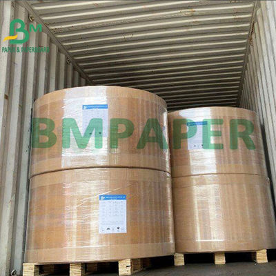 80g Brown Kraft Sack Paper , High Elasticity Cement Bag Paper For Industry