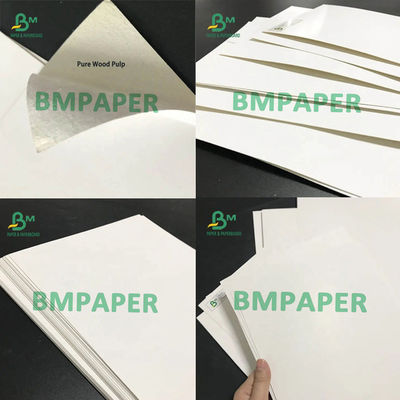 Good Quality GC1 Paper GT1 Paper 250gsm - 400gsm White Coated One Side Board Sheets 700 X 1000mm
