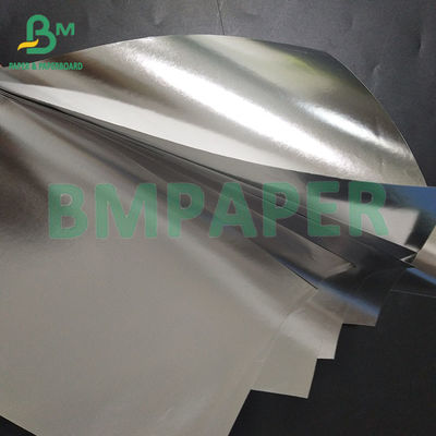 Moisture resistant and waterproof Silver Aluminized Wet Strength Metalized Paper For Beer Label Paper Printing