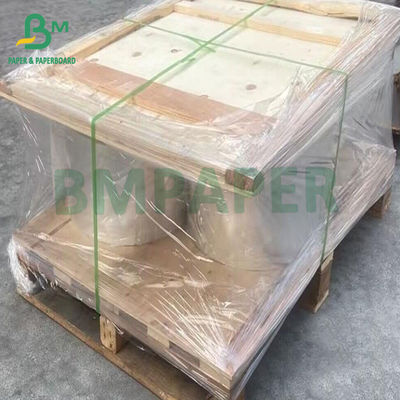 Single Side Silver Glossy Coating 70gsm Siver Metallized Paper