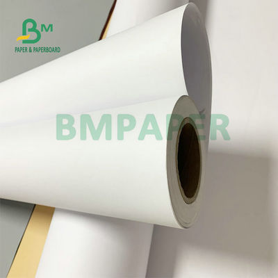 24'' X 300ft 20# Bond Paper Ink Jet CAD Roll Uncoated 2'' Core