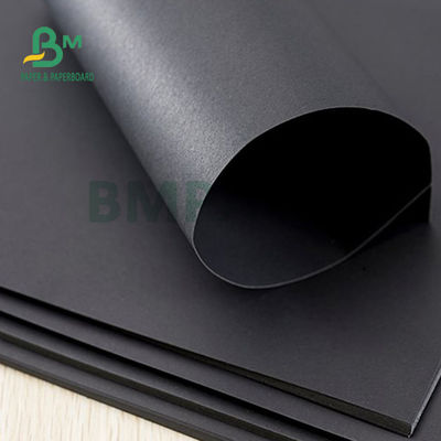 High Density Black Solid Cardboard Paper Sheets For Photo Album 300gsm 350gsm
