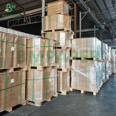 High Tear Strength 250gram 270gram Brown Kraft Liner For Gift Carton 61 x 86cm