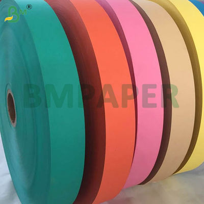 61gsm 62gsm Vegetable Parchment Chemical Fiber Yarn Tube Facing Paper 65mm