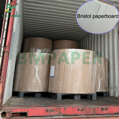 300gsm 350gsm 400gsm Coating 1 Side Bristol Paper Board For Folding Box 22.5″ × 28.5″
