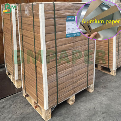 200gram 250gram Back Kraft Laminated Aluminum Paper To Package Dry Goods 70 x 100cm
