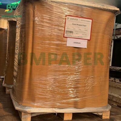 28gram Food Grade Craft Paper Slitted Reel 29mm 32mm for Straw Wrapping