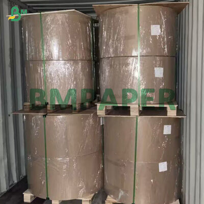 Yellow Sticker Silicone Coated Label Glassine Paper Jumbo Rolls