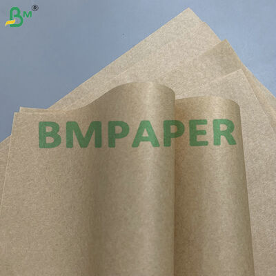Compostable Sandwich Wrapping Paper 30gsm 40gsm  Oil-Proof Paper for Fast Food Restaurant