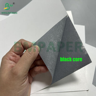 310gsm 330gsm Anti-counterfeiting Opaque Black Core Paper For Playing Cards 71 x 95cm