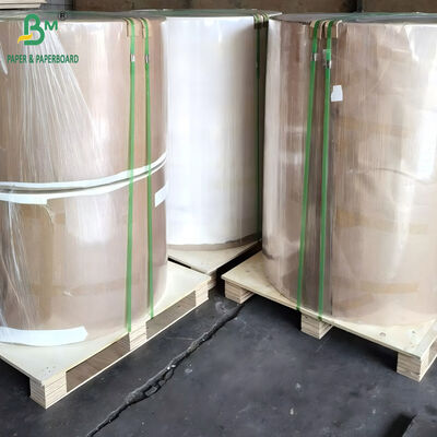 Food Grade 25gsm 30gsm 35gsm White Glassine Paper Rolls for Food Packaging