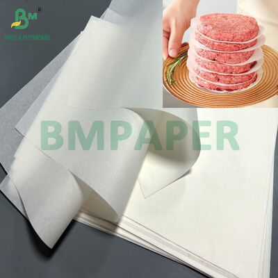 30g 40g Non-Stick Meat Patty Separation Paper For Fresh Food In 57 x 60cm