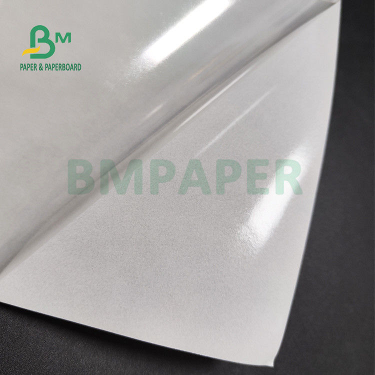 Glossy White Adhesive Sticker Paper 75gsm 80gsm For Supermarket One ...