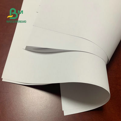 Smooth Surface White Bond Paper Roll Brightness Offset Uncoated 60g 80g For Notepad