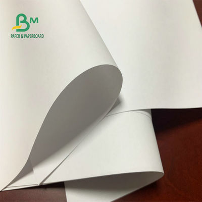 Smooth Surface White Bond Paper Roll Brightness Offset Uncoated 60g 80g For Notepad