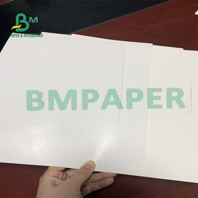 Virgin Wood Pulp White Cardboard Paper Sheet Smooth For Invitation Card 610mm X 860mm