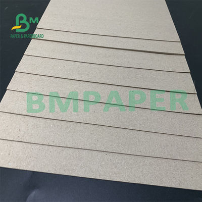 Both Sides Grey Back Straw Board Recycled Pulp Material For Shoes Box 0.45mm - 3.0mm