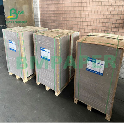Eco Friendly Book Binding Board , High Hardness Strong Grey Chipboard Sheets