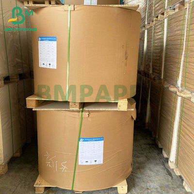 High Strength Large Sack Kraft Paper 90gsm Natural Virgin Pulp Material