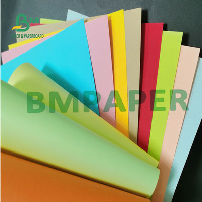 Circle Offset Colored Paper Sheet Uncoated Jumbo 150g 180g 8.5 × 11''