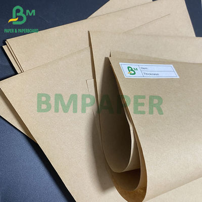 High Strength Cement Bag Paper , Brown Kraft Paper 70gsm 80gsm 85gsm 100gsm 120gsm