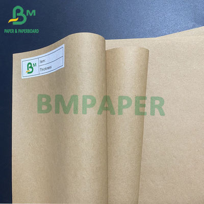 High Strength Cement Bag Paper , Brown Kraft Paper 70gsm 80gsm 85gsm 100gsm 120gsm