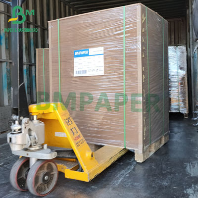 High Strength Cement Bag Paper , Brown Kraft Paper 70gsm 80gsm 85gsm 100gsm 120gsm