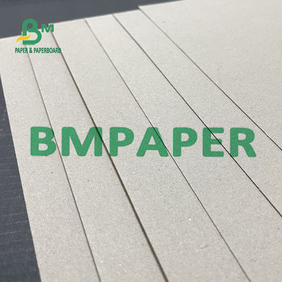 High Stiffness Grey Chipboard Paper For Booking Binding 0.45mm - 3.84mm