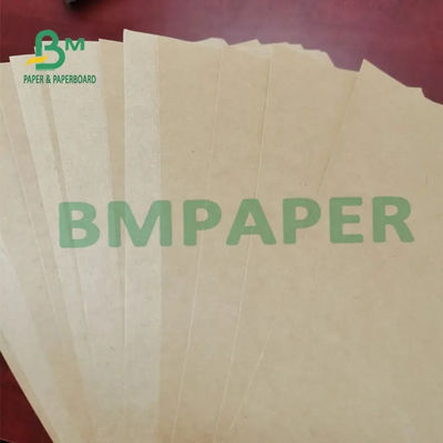 Unbleached Brown Sack Kraft Paper , Plain Jumbo Craft Wrapping Paper Roll