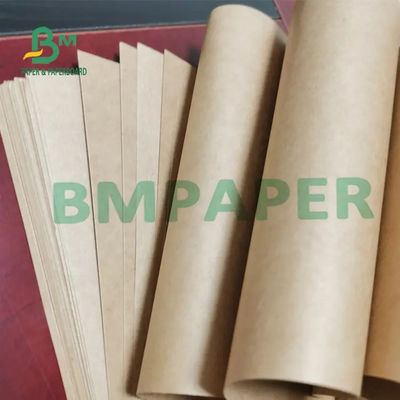 Unbleached Brown Sack Kraft Paper , Plain Jumbo Craft Wrapping Paper Roll