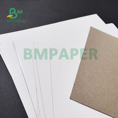 900gsm 1400gsm Clay Coated Chipboard Grey Back For Storage Box 700 X 1000mm