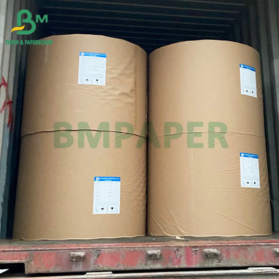 Food Grade Brown Natural Kraft Paper Roll For Bowls Making 300g 400g