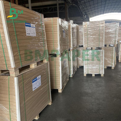 80gsm 90gsm Extensible Sack Kraft Paper For Cement Bags 100cm Good Toughness