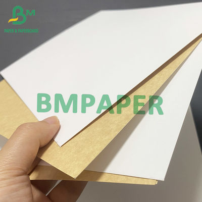 16PTS 20PTS One Side White Kraft Back Cardboard For Boxes 90 X 125cm