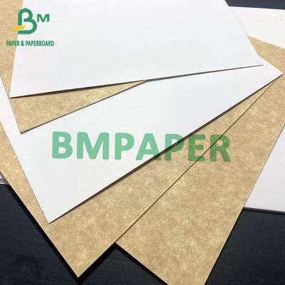 16PTS 20PTS One Side White Kraft Back Cardboard For Boxes 90 X 125cm