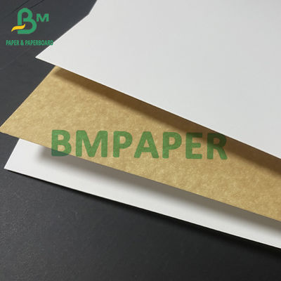 16PTS 20PTS One Side White Kraft Back Cardboard For Boxes 90 X 125cm