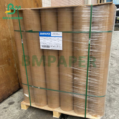 Food Grade Food Wrapping Paper , 40g+ 10g PE Coated White Kraft Paper For Packaging