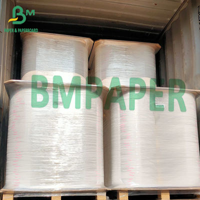 28gsm Food Wrapping Paper , Food Grade Straw Wrapping Paper Roll 22mm 24mm 28mm